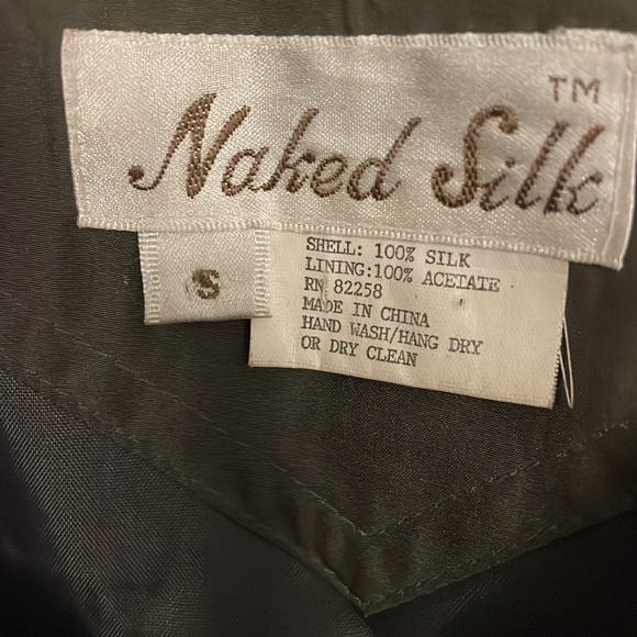 Naked Silk Vintage Bomber Jacket - Picture 3 of 4